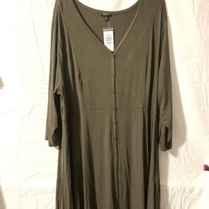Torrid Olive Dress